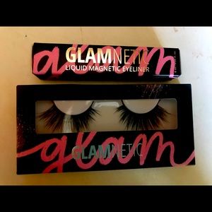 Eye liner and lashes